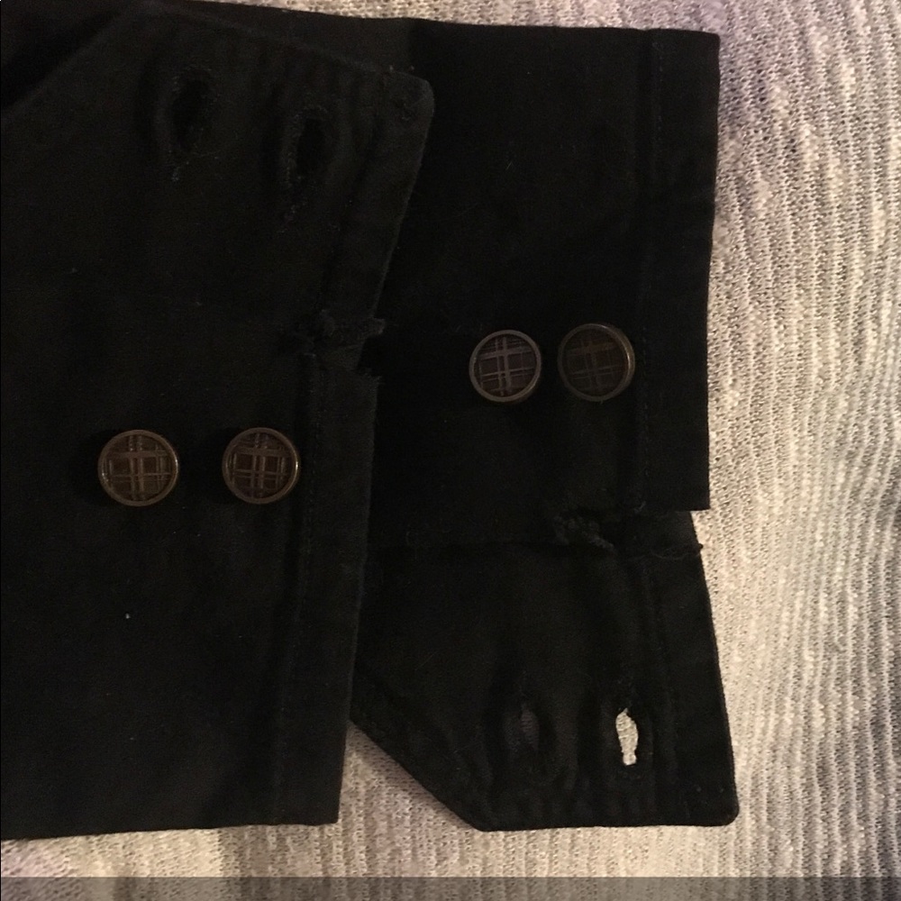 Anlo Low-rise Skinny Black Jeans button ankle 25 - Picture 5 of 6